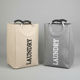 Large Laundry Basket with Handles Foldable Storage 49x33x28cm