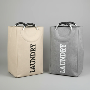 Large Laundry Basket with Handles Foldable Storage 49x33x28cm Home & Garden Laundry Baskets