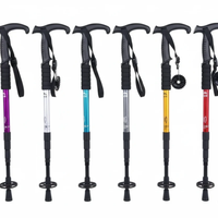Trekking Pole - Anti-Shock Ultralight Adjustable Telescopic Travel Accessories Hiking Poles
