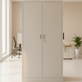 2-Door Full-Height Steel Storage Cabinet Storage Cabinets & Lockers