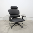 Premium Executive Office Chair - Ergonomic Leather with Adjustable Headrest Furniture Office Chairs