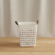 Modern Laundry Basket With Handles Breathable Design For Home Home & Garden Laundry Baskets