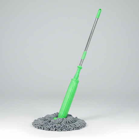 Dehydrated Bamboo Fibre Mop 2-in-1 Wet and Dry Cleaning