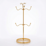 Deer-Accent Two-Tier Cup Holder Cup Holder Drinkware Holders