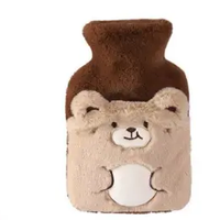Hot Water Bottle - Cute Cartoon Plush Cover Hand Warmer Home & Garden Hot Water Bottles