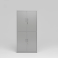 Storage Cabinet - Metal 4-Door with Locks (119) Furniture Storage Cabinets & Lockers