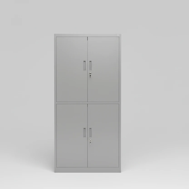 Storage Cabinet - Metal 4-Door with Locks (119) Furniture Storage Cabinets & Lockers