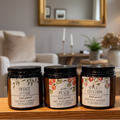 Hand Poured Essential Oil Blend Soy Wax Scented Candles Home & Garden Candles