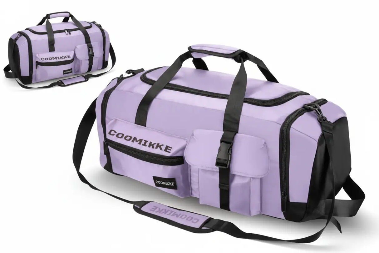 Travel Gym Bag - Coomikke Multi-Functional Duffel Backpack 48cm Bags & Luggage Gym Duffel Bags