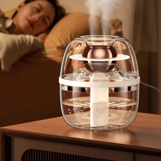 AeroGlow Dual-Mist Humidifier with Nano Atomization Night Light and Auto Shut-Off Home & Garden Humidifiers
