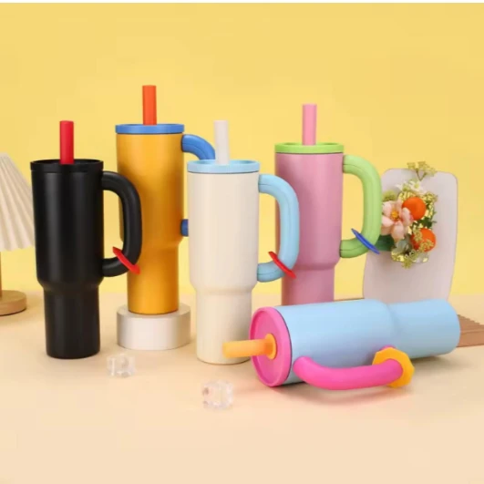 Insulated Mug - 750ml Leak-Proof Stanley Style Hot/Cold Kitchen & Dining Drinkware