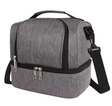 Insulated Lunch Bag Dual Compartment with Shoulder Strap Bags & Accessories Lunch Bags