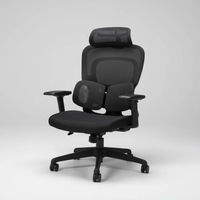Luxury Executive Office Chair - Premium Ergonomic with Headrest & Footrest Furniture Office Chairs