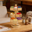 3-Tier Rotating Bamboo Tea Bag Organizer with 360° Swivel Base Kitchen & Dining Kitchen Counter & Beverage Station Organizers