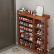 Multi-Layer Shoe Rack Storage Organizer with Top Shelf 100cm Home & Garden Shoe Racks