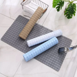 Plaid Anti-Slip Bath Mat with Suction Cups Soft PVC Home & Garden Bath Mats & Rugs