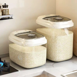 5kg Insect-Proof Rice Storage Container with Moisture-Proof Seal Kitchen & Dining Food Storage Containers