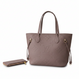 LV Tote Bag Monogram Embossed Smart Casual with Pouch and Zip 41x17x29cm Bags & Accessories Tote Bags