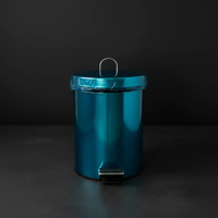 Stainless Steel Pedal Bin Home & Kitchen Trash Cans