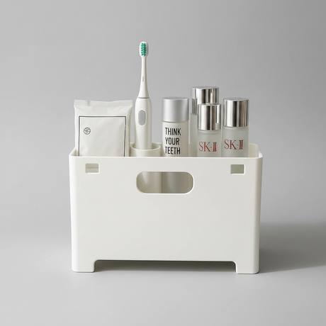 Foldable Wall-Mount Countertop Organizer Home Decor Bathtub Caddies