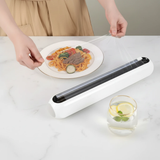 Wall-Mounted Cling Film Dispenser with Cutter Includes Roll Kitchen & Dining Food Wrap Dispensers
