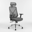 Executive Office Chair - Ergonomic Mesh with Adjustable Headrest & Lumbar Support Furniture Office Chairs