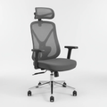 Executive Office Chair - Ergonomic Mesh with Adjustable Headrest & Lumbar Support Furniture Office Chairs