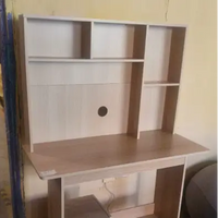 Computer Desk with Hutch, Drawers & Keyboard Tray Computer Desk Desks