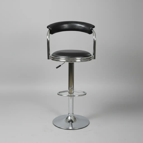 Curved Back Bar Stool Adjustable Bar Stools