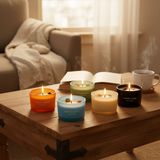 Crystal Stones Scented Candle 270g Natural Wax Aromatherapy Stress Relief Gift Home & Garden Candles