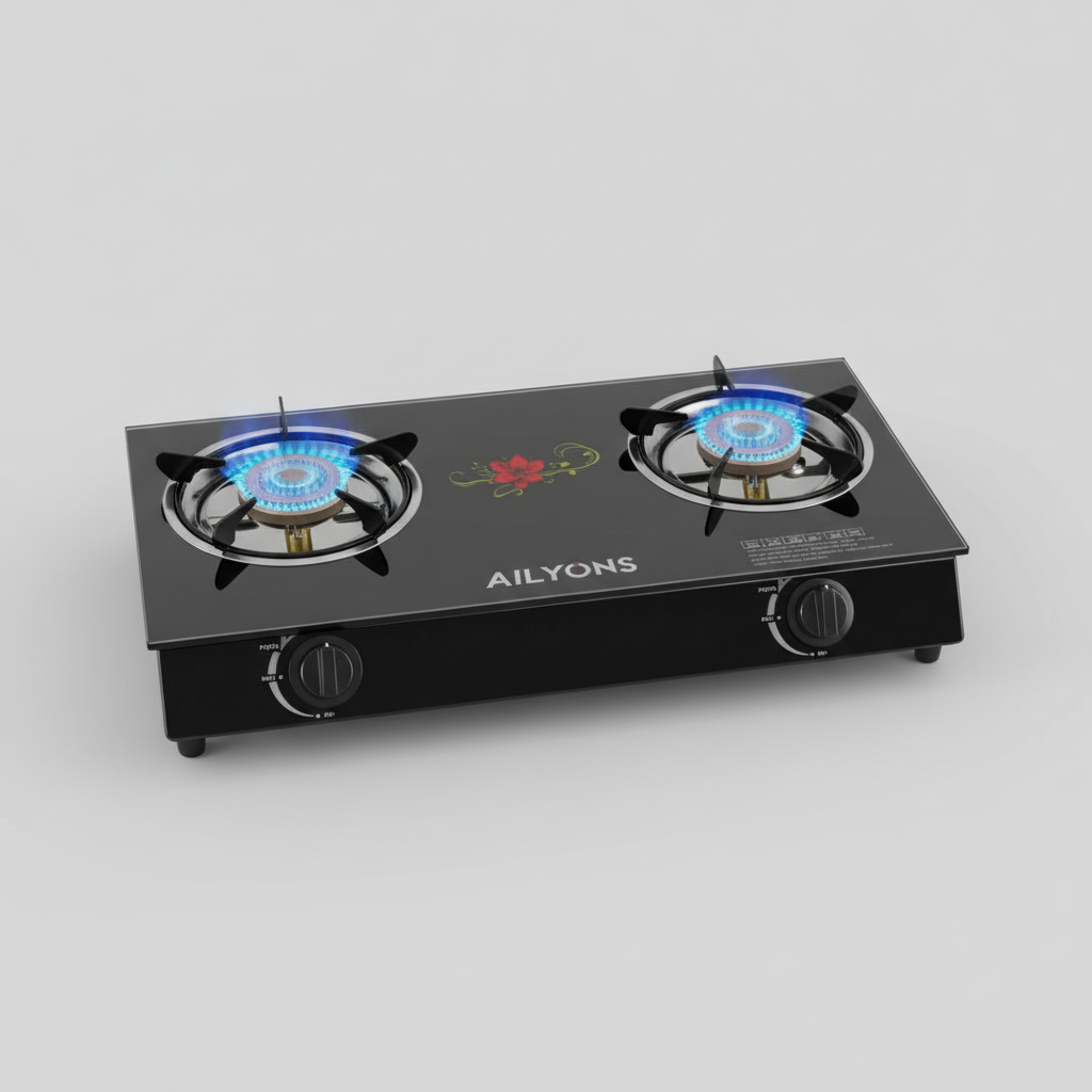Table Cooker - Ailyons Glass Top 2-Burner