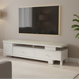 Jade Marble-Top TV Stand with Drawers Entertainment Centers & TV Stands