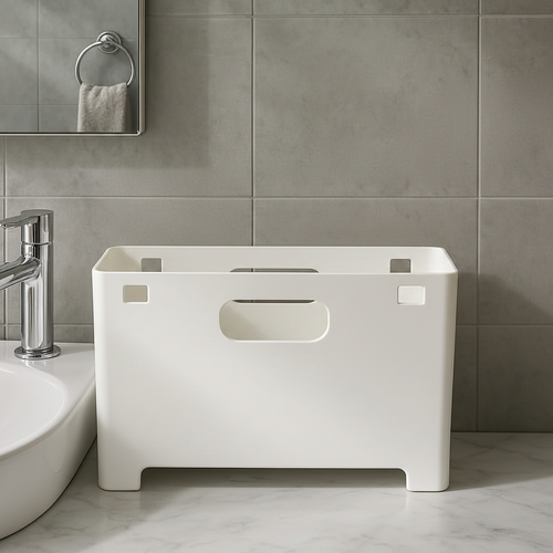 Foldable Wall-Mount Countertop Organizer Home Decor Bathtub Caddies