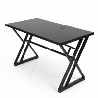 1.5m Industrial Office Desk with X-Cross Metal Legs Office Desk Desks