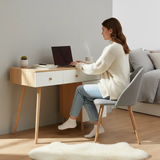 Scandinavian Study Desk with 6 Drawers Study Desk Desks
