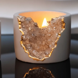 Geode Crystal Scented Candle Home & Garden Candles