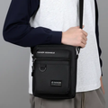 Crossbody Bag - Men's Lightweight Multifunctional Messenger Black Luggage & Bags Messenger Bags