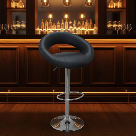 Donut Ring Bar Stool Adjustable Bar Stools