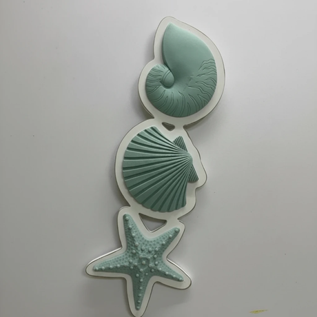 Wall Decor - 3-in-1 Ocean-Themed Decorative Tray Set Home Decor Decorative Trays