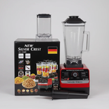 2 in 1 Silver Crest Commercial Blender 4500W SC-1589 Kitchen & Dining Food Blenders