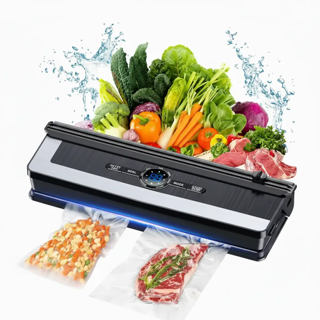 Vacuum Sealer Machine - Food Saver 8 Modes Dry & Moist Kitchen & Dining Vacuum Sealers