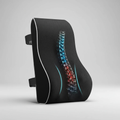 Orthopedic Curve Back Ergonomic Memory Foam Lumbar Support Pillow Home & Garden Back & Lumbar Support Cushions
