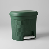 Star 30L Pedal Bin Rattan Weave Texture Foot Pedal Trash Can Home & Garden Trash Cans