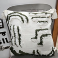 45x45cm Boho Tufted Throw Pillow Covers with Tassels Home & Garden Chair & Sofa Cushion Covers