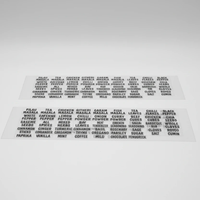 Spice Labels - 51 Kenya Spices Waterproof Stickers Set Kitchen & Dining Food & Beverage Labels