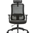 Office Chair - Ergonomic Mesh Design with Headrest Furniture Office Chairs
