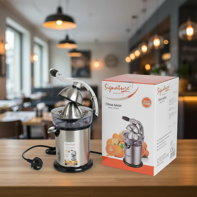 Signature 190W Electric Citrus Juicer SG-3305 Kitchen & Dining Juicers