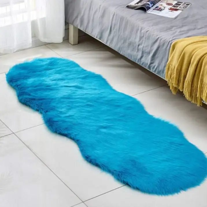 Shaggy Rug - Long Faux Fur Wave Runner Home & Garden Rugs