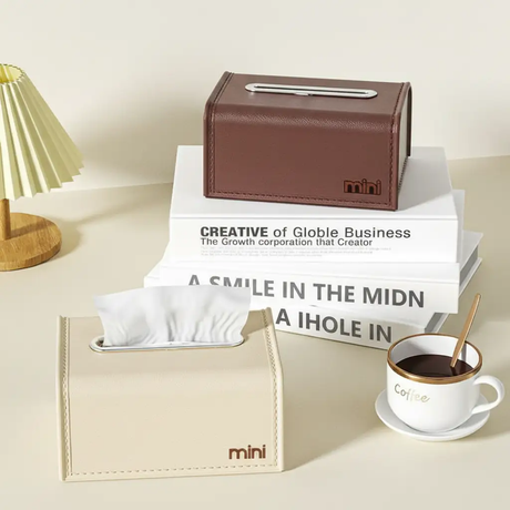 Nordic Leather Napkin Holder Home Decor Napkin Holders