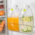 Fridge Water Bottle - 2L Large Capacity Leak-Proof Cap Juice Milk Cold Water Clear Kitchen & Dining Water Bottles